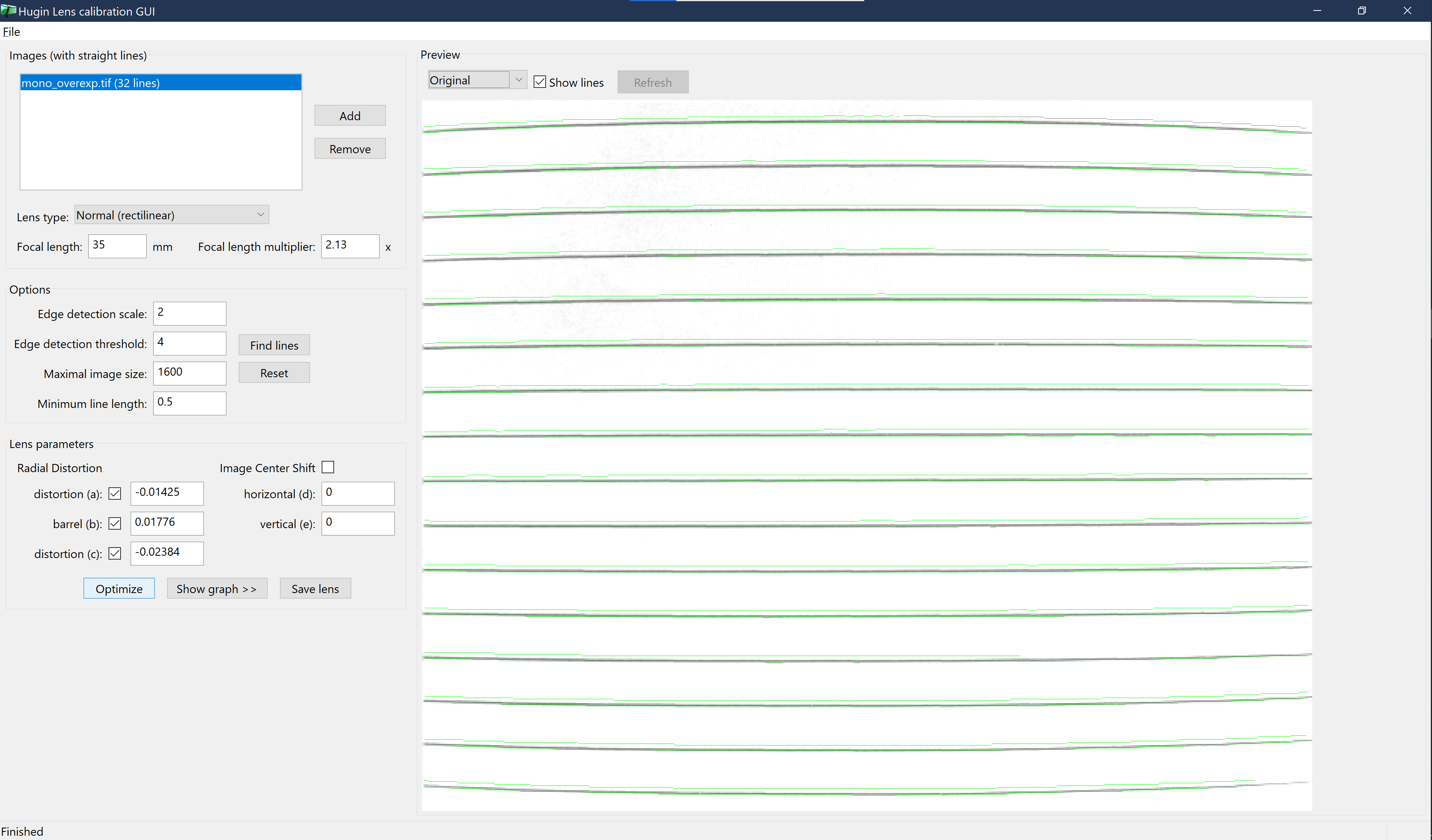 swir auto calibration